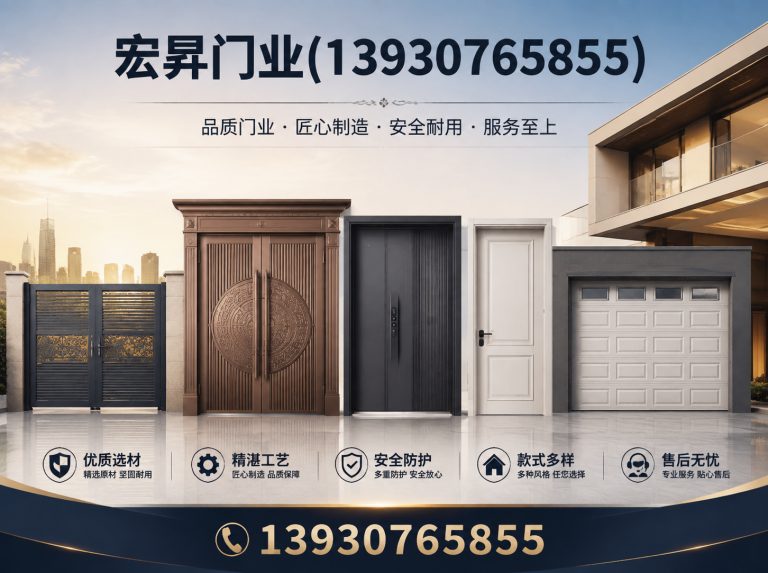 南皮县宏昇门业展示图