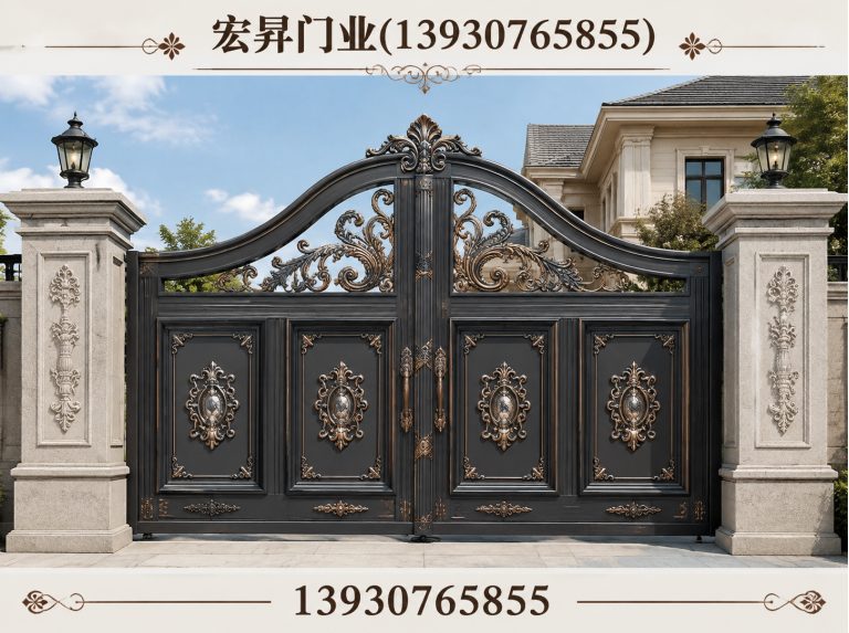 南皮县高端定制大门展示图